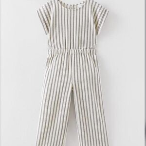 Zara kids jumpsuit with side cutouts